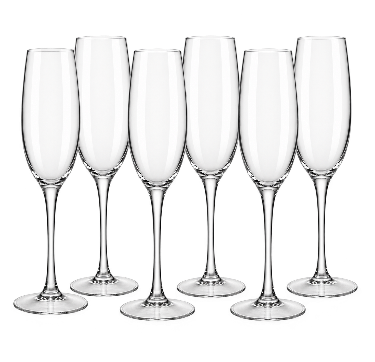 Champagne coupes for a celebratory event